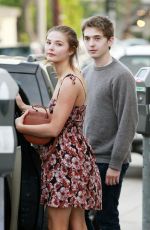 STEFANIE SCOTT at Alfred Coffee in West Hollywood 04/05/2016