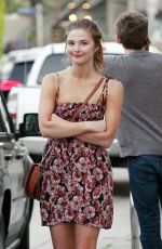 STEFANIE SCOTT at Alfred Coffee in West Hollywood 04/05/2016
