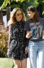 SUKI WATERHOUSE at Zinque Restaurant in West Hollywood 04/01/2016