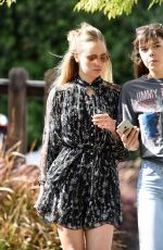 SUKI WATERHOUSE at Zinque Restaurant in West Hollywood 04/01/2016