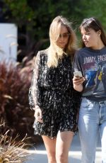 SUKI WATERHOUSE at Zinque Restaurant in West Hollywood 04/01/2016