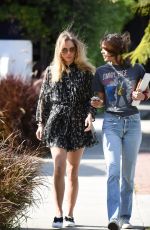 SUKI WATERHOUSE at Zinque Restaurant in West Hollywood 04/01/2016