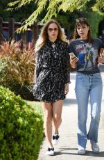 SUKI WATERHOUSE at Zinque Restaurant in West Hollywood 04/01/2016