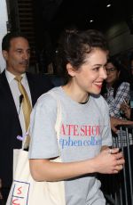 TATIANA MASLANY at "Late Show with Stephen Colbert