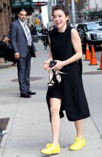 TATIANA MASLANY at "Late Show with Stephen Colbert