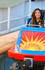 TAYLOR SWIFT and LILY ALDRIDGE at Disneyland in Anaheim 04/01/2016