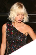 TAYLOR SWIFT at Il Piccolino Restaurant in West Hollywood 04/28/2016