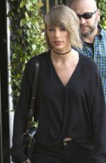 TAYLOR SWIFT Out and About in Brentwood 04/05/2016