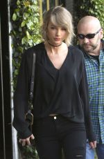 TAYLOR SWIFT Out and About in Brentwood 04/05/2016