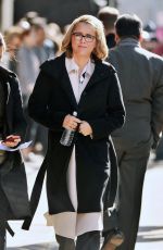 TEA LEONI on the Set of 