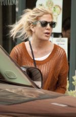 TORI SPELLING Out and About in Beverly Hills 03/29/2016