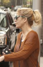 TORI SPELLING Out and About in Beverly Hills 03/29/2016