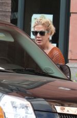 TORI SPELLING Out and About in Beverly Hills 03/29/2016