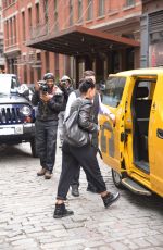 TRACEE ELLIS ROSS Leaves Her Hotel in New York 04/28/2016