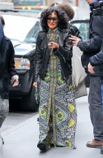 TRACEE ELLIS ROSS Leaves SiriusXM Studios in New York 03/15/2016