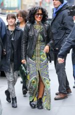 TRACEE ELLIS ROSS Leaves SiriusXM Studios in New York 03/15/2016