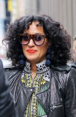 TRACEE ELLIS ROSS Leaves SiriusXM Studios in New York 03/15/2016