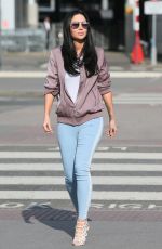 TULISA CONTOSTAVLOS Arrives at Heathrow Airport in London 03/16/2016