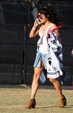 VANESSA and STELLA HUDGENS at Coachella Valley Music and Arts Festival, Day 2 04/16/2016