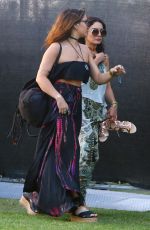 VANESSA and STELLA HUDGENS at Coachella Valley Music and Arts Festival in Indio 04/15/2016