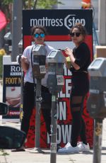 VANESSA and STELLA HUDGENS at Cryohealthcare in Los Angeles 04/12/2016