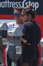 VANESSA and STELLA HUDGENS at Cryohealthcare in Los Angeles 04/12/2016