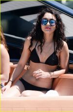 VANESSA and STELLA HUDGENS in Bikinis at a Boat in Miami 04/08/2016
