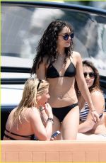 VANESSA and STELLA HUDGENS in Bikinis at a Boat in Miami 04/08/2016