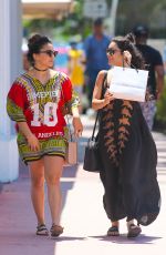 VANESSA and STELLA HUDGENS Out Shopping in Miami 04/09/2016