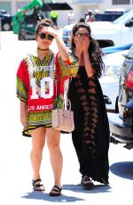 VANESSA and STELLA HUDGENS Out Shopping in Miami 04/09/2016