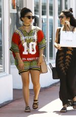 VANESSA and STELLA HUDGENS Out Shopping in Miami 04/09/2016