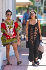 VANESSA and STELLA HUDGENS Out Shopping in Miami 04/09/2016