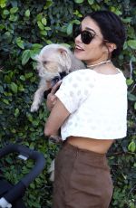 VANESSA HUDGENS at Alfred Coffee in West Hollywood 03/31/2016