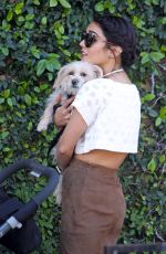 VANESSA HUDGENS at Alfred Coffee in West Hollywood 03/31/2016