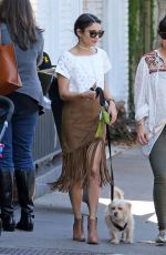 VANESSA HUDGENS at Alfred Coffee in West Hollywood 03/31/2016