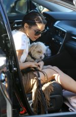 VANESSA HUDGENS at Alfred Coffee in West Hollywood 03/31/2016