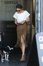 VANESSA HUDGENS at Alfred Coffee in West Hollywood 03/31/2016