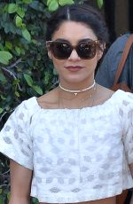 VANESSA HUDGENS at Alfred Coffee in West Hollywood 03/31/2016
