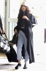 VANESSA HUDGENS at Los Angeles International Airport 04/07/2016