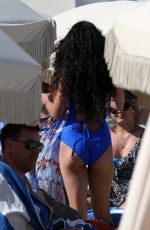 VANESSA HUDGENS in Swimsuit at a Beach in Miami 04/09/2016