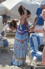 VANESSA HUDGENS in Swimsuit at a Beach in Miami 04/09/2016