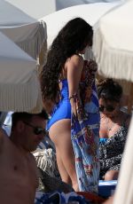 VANESSA HUDGENS in Swimsuit at a Beach in Miami 04/09/2016