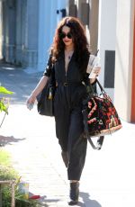 VANESSA HUDGENS Leaves Nine Zero One Salon in West Hollywood 04/02/2016