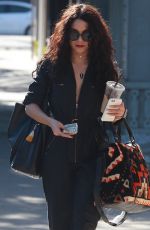 VANESSA HUDGENS Leaves Nine Zero One Salon in West Hollywood 04/02/2016