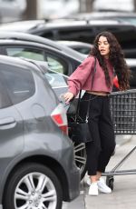 VANESSA HUDGENS Out Sopping in Los Angeles 04/10/2016
