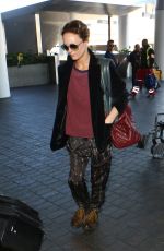 VANESSA PARADIS at LAX Airport in Los Angeles 04/14/2016