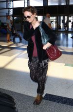 VANESSA PARADIS at LAX Airport in Los Angeles 04/14/2016