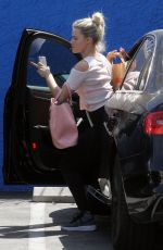 WITMEY CARSON Arrives at a Studio in Hollywood 04/22/2016
