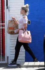 WITMEY CARSON Arrives at a Studio in Hollywood 04/22/2016