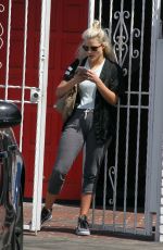 WITNEY CARSON at DWTS Rehersal in Hollywood 03/30/2016
